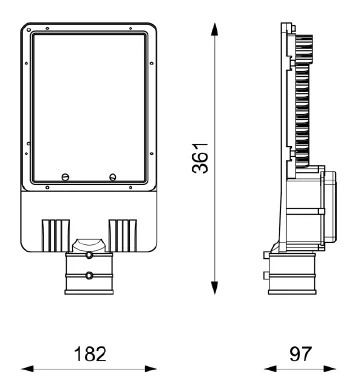 SMD LED Street Light Schametic