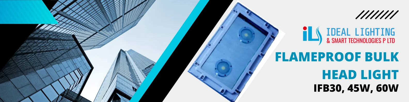 Flameproof Bulk Head Light - Ideal Lighting