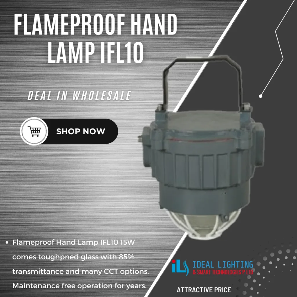 Flameproof Hand Lamp IFL10 - Ideal Lighting