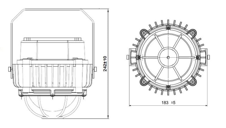 FLP Hand Lamp IFL10-DIM