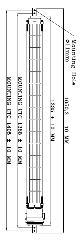 Flameproof Tube Light ILS